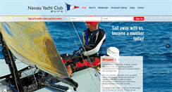 Desktop Screenshot of nassauyachtclub.org